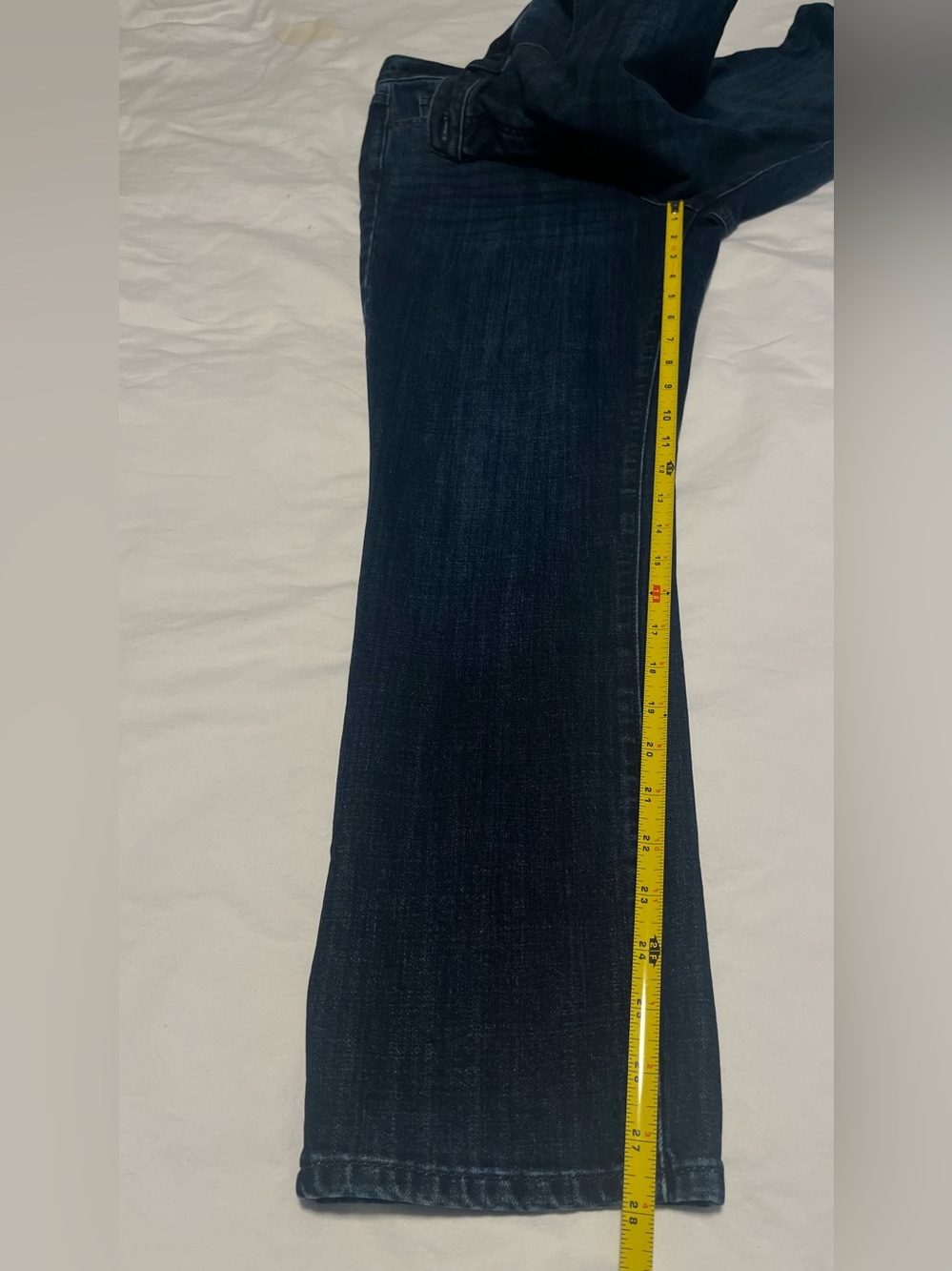 Women’s Petite TALBOTS  Straight Leg Florence Wash High-Rise Jeans Size 12P - Picture 9 of 12